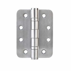 Ball bearing door hinge 4” x 3” x 3mm – Radius Corner Ball bearing door hinge 4” x 3” x 3mm – Radius Corner
