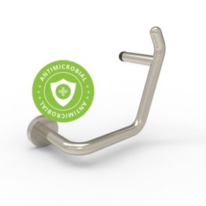 Antimicrobial hands free operated door pull handle Antimicrobial hands free operated door pull handle